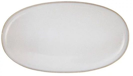 Kum Rengi Oval Servis Tabağı 28,5x16 cm