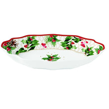 Görseli Galeri görüntüleyiciye yükleyin, Christmas Berries Dikdörtgen Servis Tabağı 24,5x17 cm
