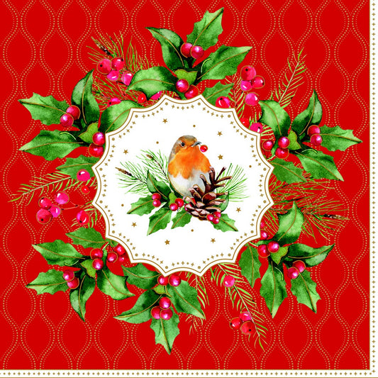 Christmas Berries Kağıt Peçete