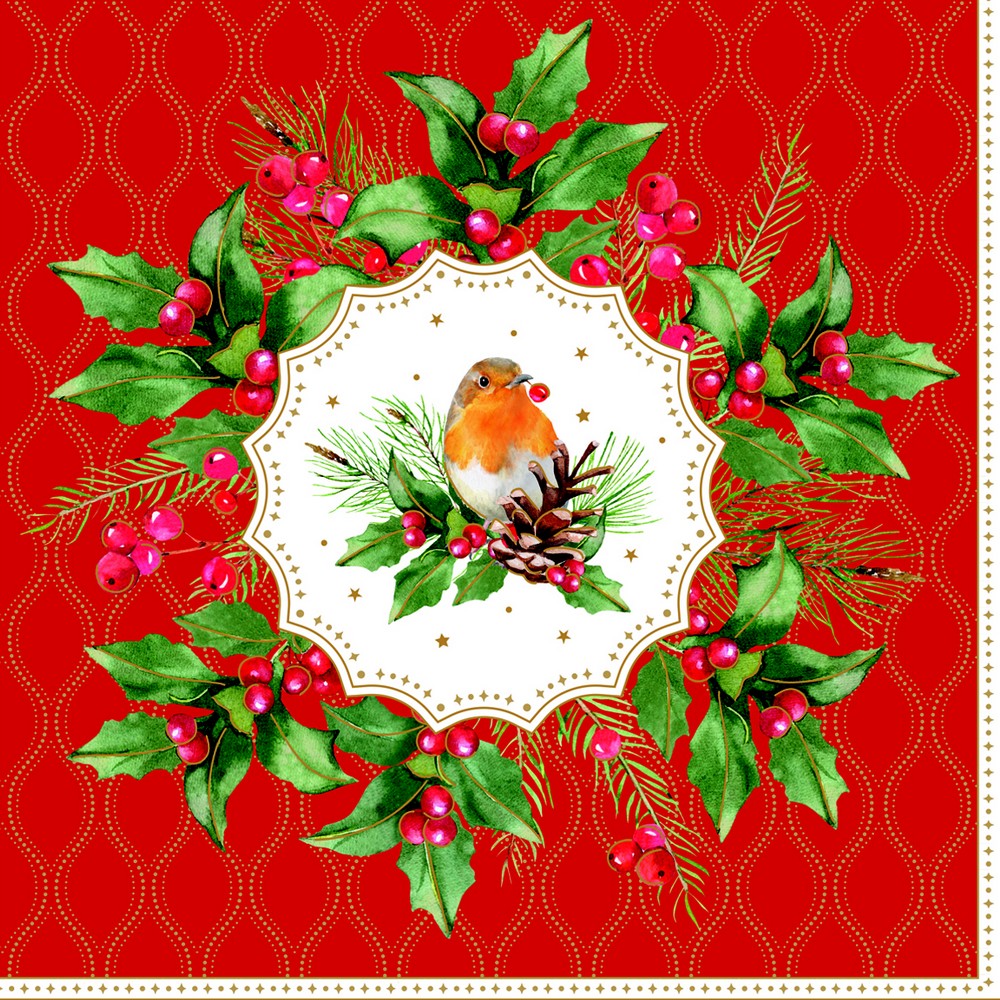 Christmas Berries Kağıt Peçete