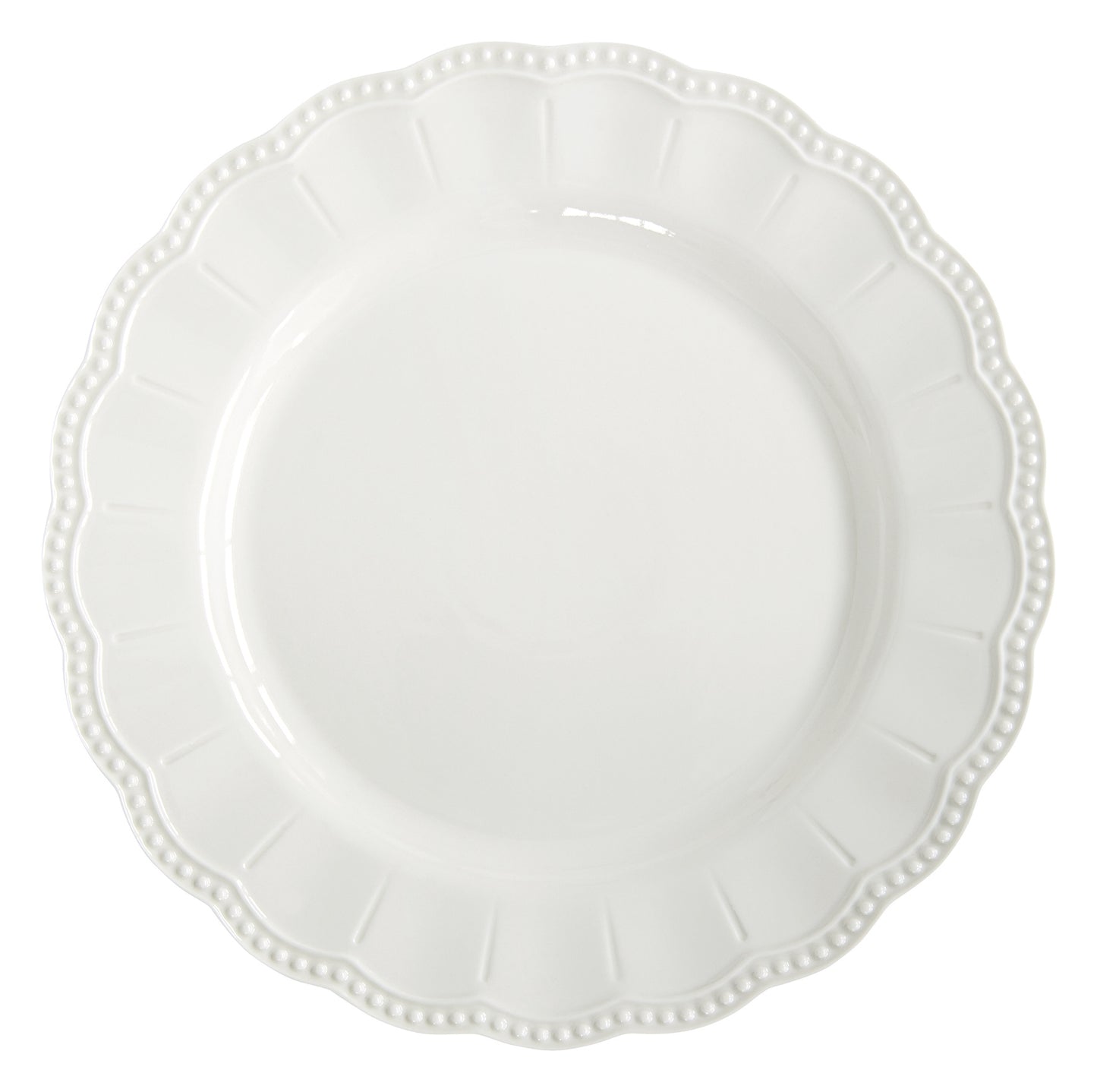 Elite White Yemek Tabağı