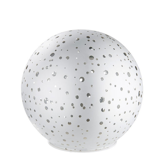 Işıklı Beyaz Küre 14 cm