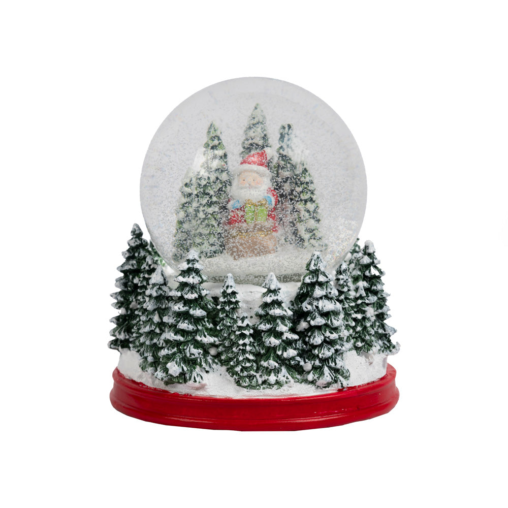Yılbaşı Ağaçlı Noel Babalı Müzik Kutusu