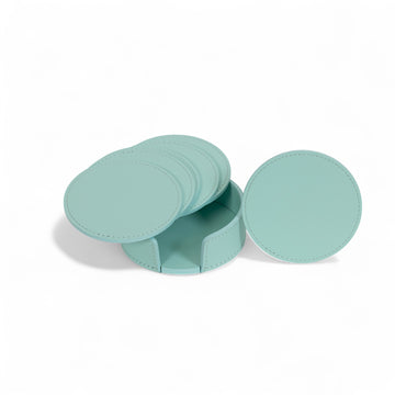 Mint Yeşili Bardak Altlığı 6 lı Set