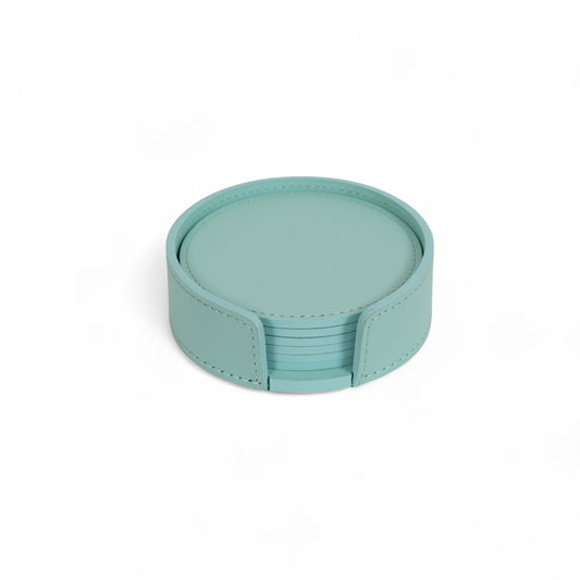 Mint Yeşili Bardak Altlığı 6 lı Set 2