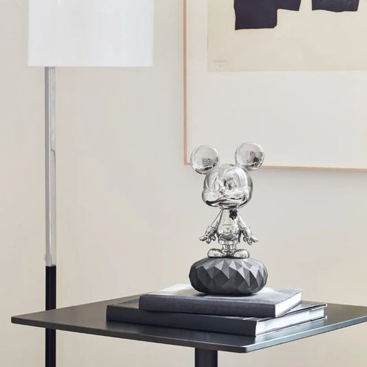Platin Mickey Mouse Heykeli V2