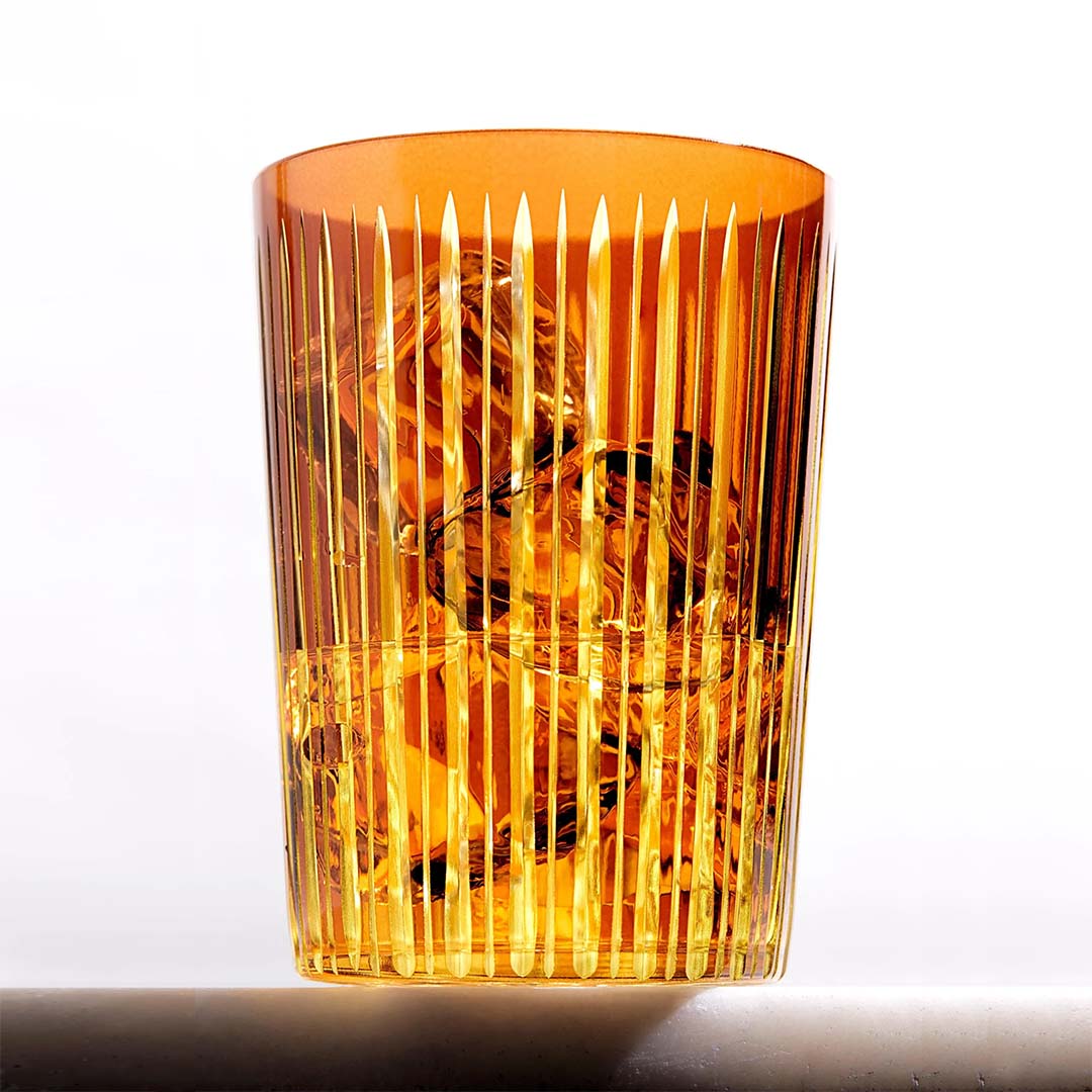 Prism 4'Lü Amber Renkli Kola Bardağı 4