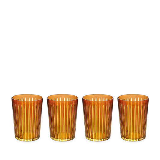 Prism 4'Lü Amber Renkli Kola Bardağı
