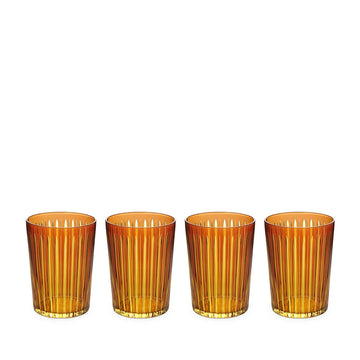 Prism 4'Lü Amber Renkli Kola Bardağı