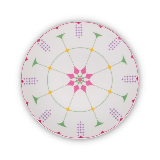 Pink Dahlia Yemek Tabağı