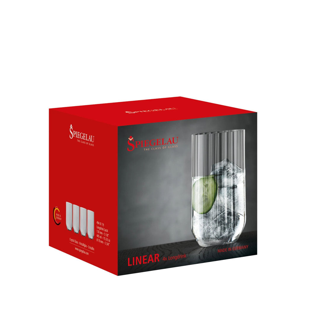 Spiegelau Linear 4'lü Meşrubat Bardağı 4