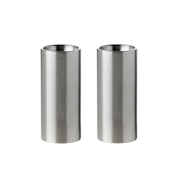 Stelton Arne Jacobsen Çelik Tuz ve Karabiber Seti