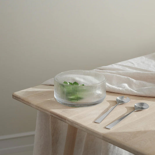 Pilastro Şeffaf Cam Salata Kasesi 21 cm