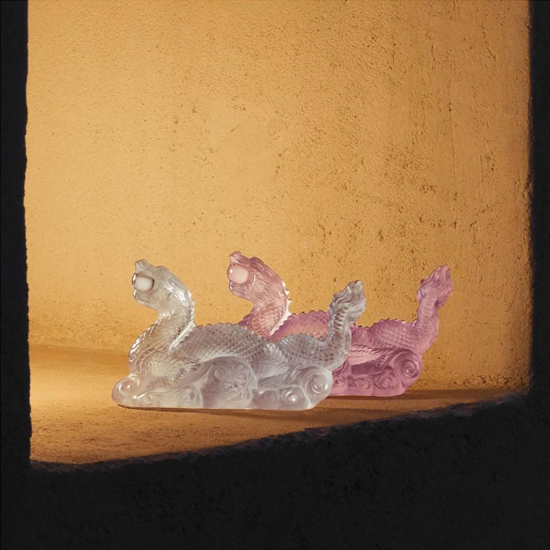 Tianlong Kristal Ejderha Heykeli