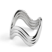 Görseli Galeri görüntüleyiciye yükleyin, Dalgalı 4'lü Peçete Halkası 2
