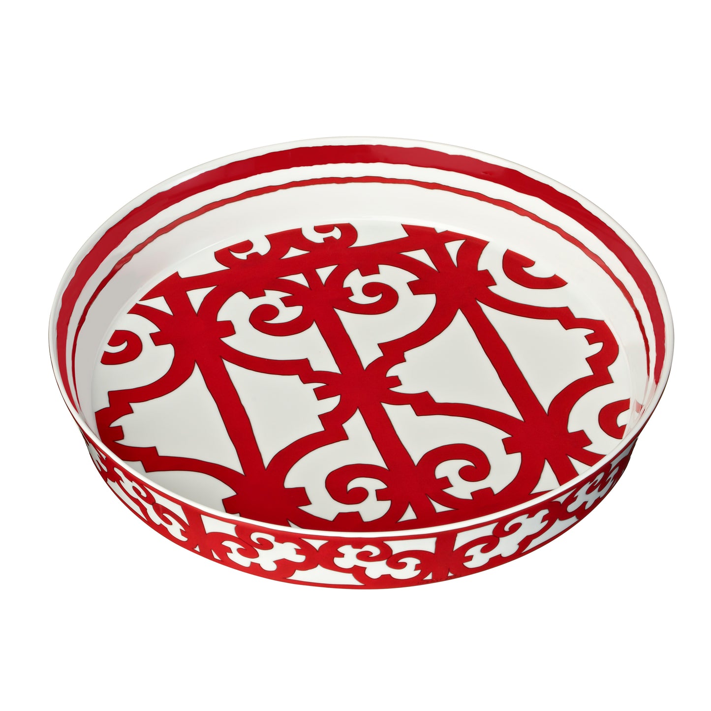 Hermès Balcon Du Guadalquivir Çukur Yuvarlak Tabak