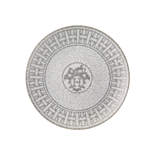 Hermès Mosaique Au 24 Platin Tatlı Tabağı