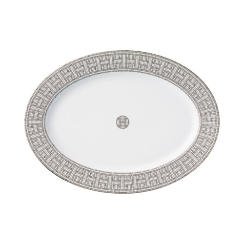 Hermès Mosaique Au 24 Platin Oval Servis