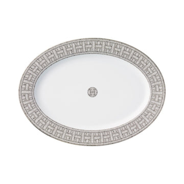 Hermès Mosaique Au 24 Platin Oval Servis