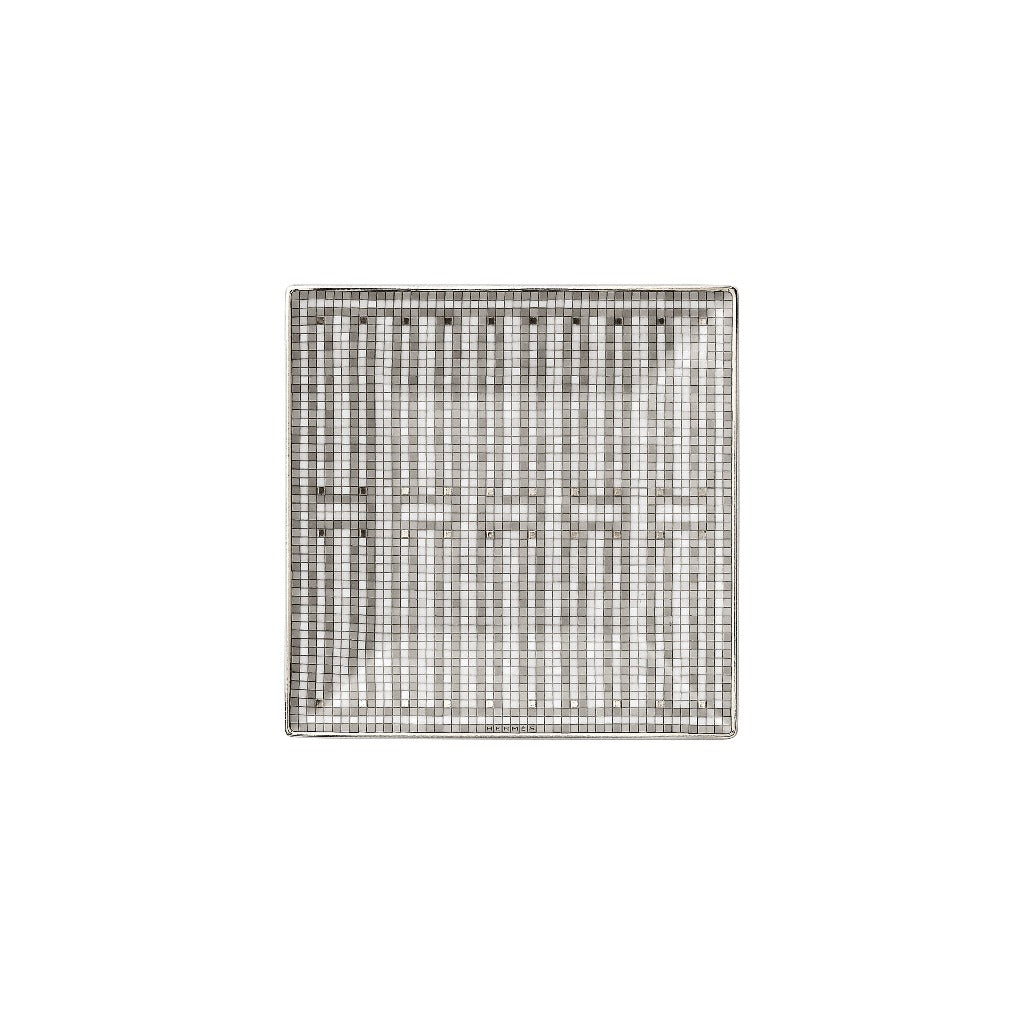 Hermès Mosaique Au 24 Platin Kare Tabak