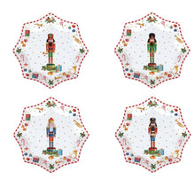 Görseli Galeri görüntüleyiciye yükleyin, Luxuria Vintage Nutcracker 4&#39;lü Tabak

