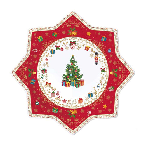 Luxuria Christmas Ornaments Pasta Servis Seti