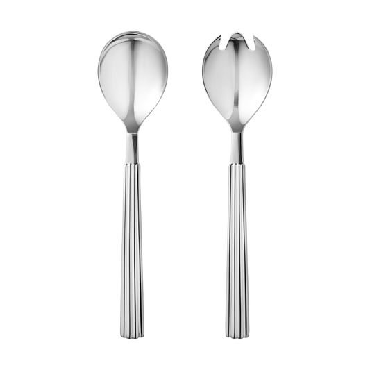 Georg Jensen Bernadotte 2'Li Salata Servis Seti