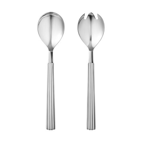 Georg Jensen Bernadotte 2'Li Salata Servis Seti