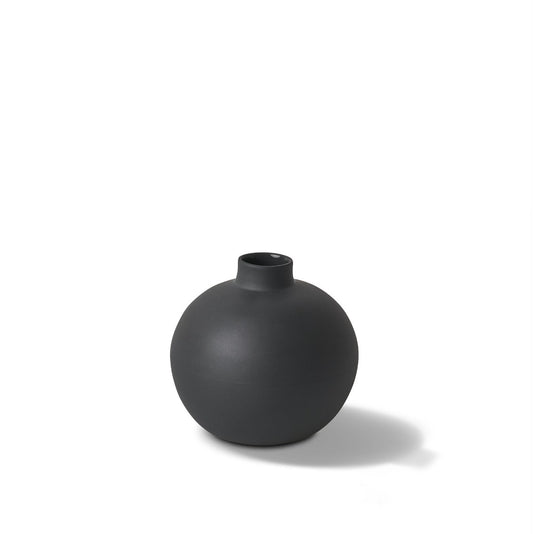 Esma Dereboy Dekoratif Top Vazo Siyah Parlak