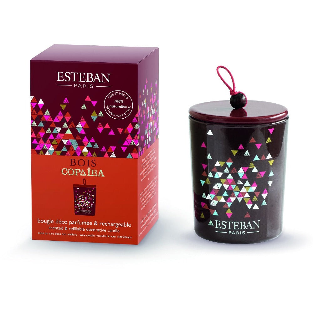 Esteban Paris Bois Copaiba Seramik Kapaklı Mum