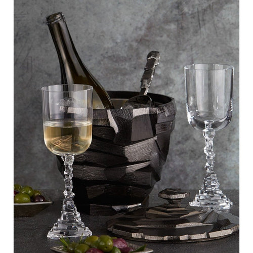 Michael Aram Rock 2'li Kristal Şampanya Bardağı