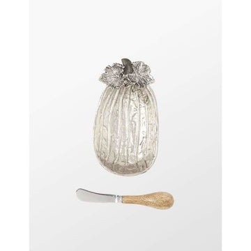 Mud Pie Metal Oval Bıçaklı Kabak