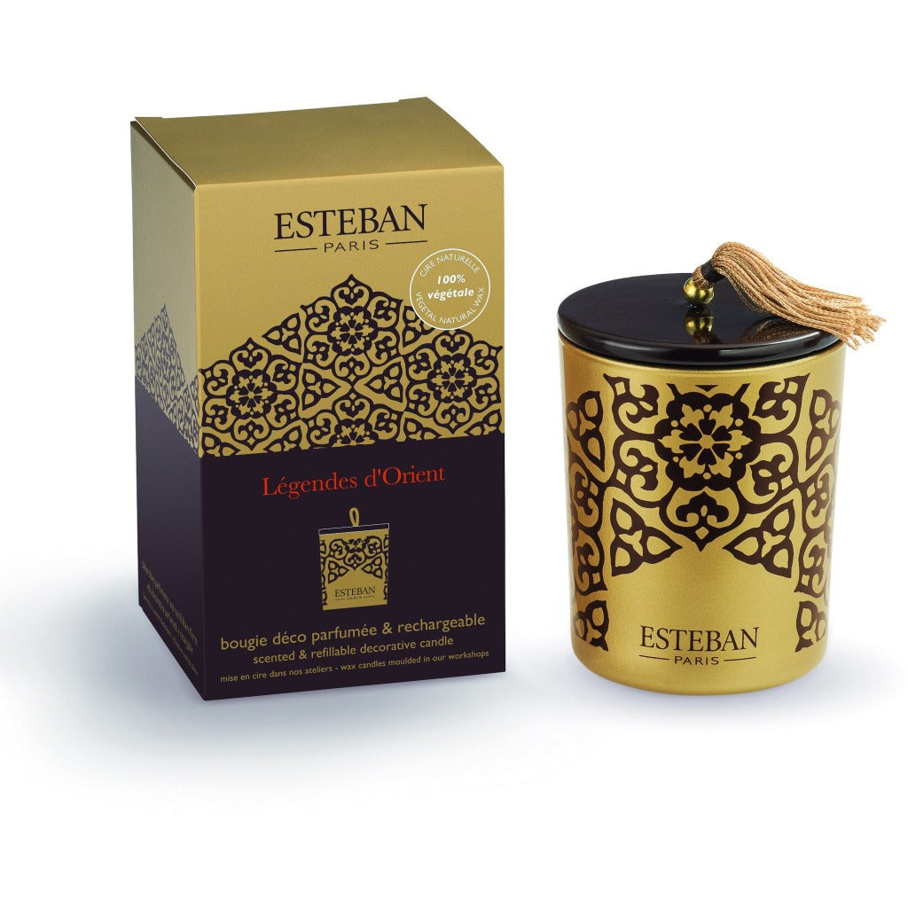 Esteban Paris Legendes Seramik Kapaklı Mum