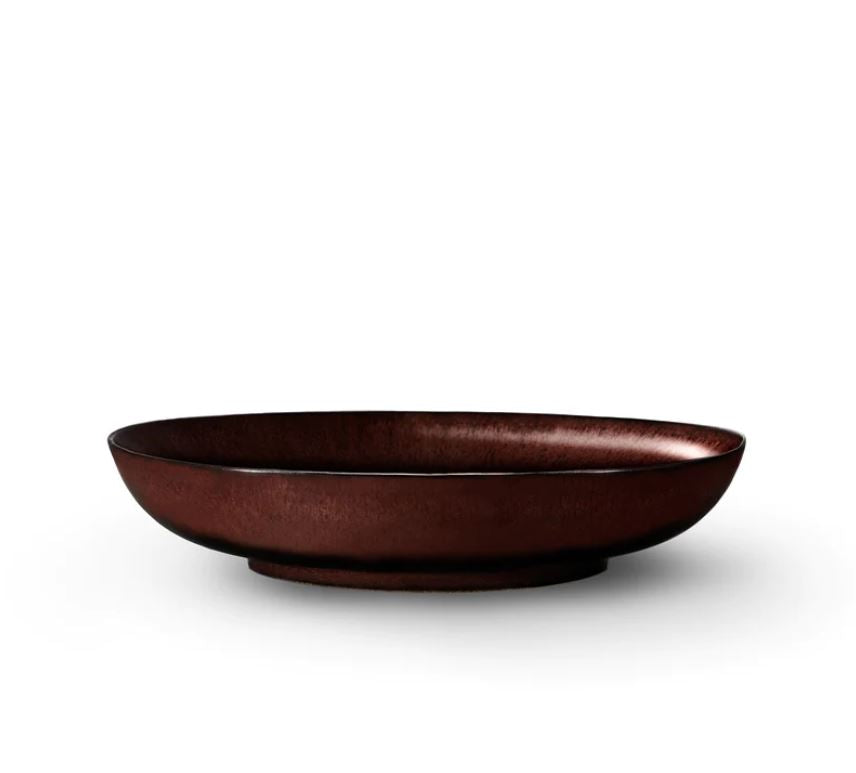Terra Kahverengi Çukur Servis 30 cm