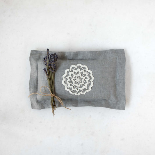 Homemade Aromaterapi Lavanta Yastığı Dikdörtgen Mandala
