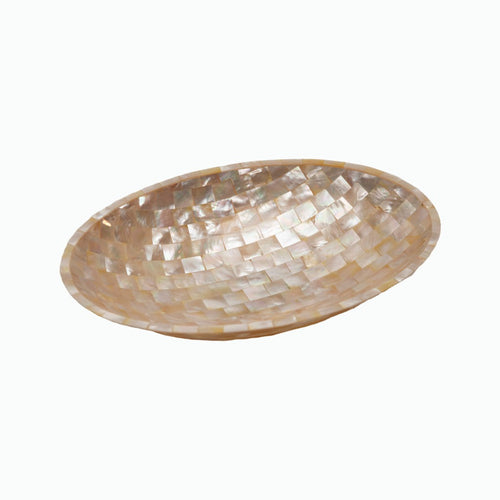 Luxuria-Alohalife-Bej Oval Bowl