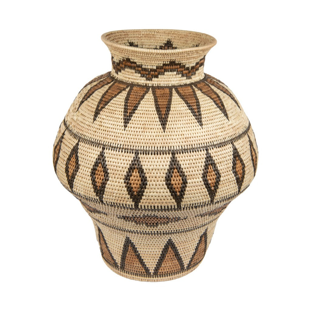 Luxuria-Alohalife-Rattan Afrika Motifli Sepet