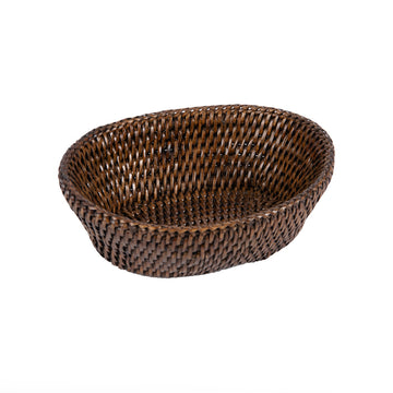 Rattan Oval Ekmek Sepeti 20 cm