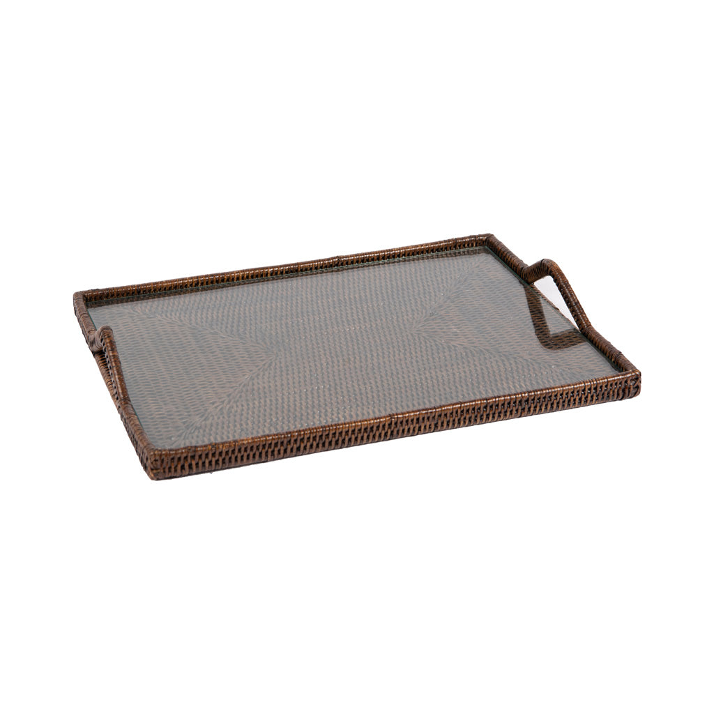 Rattan Peynir Servisi 42x30 cm