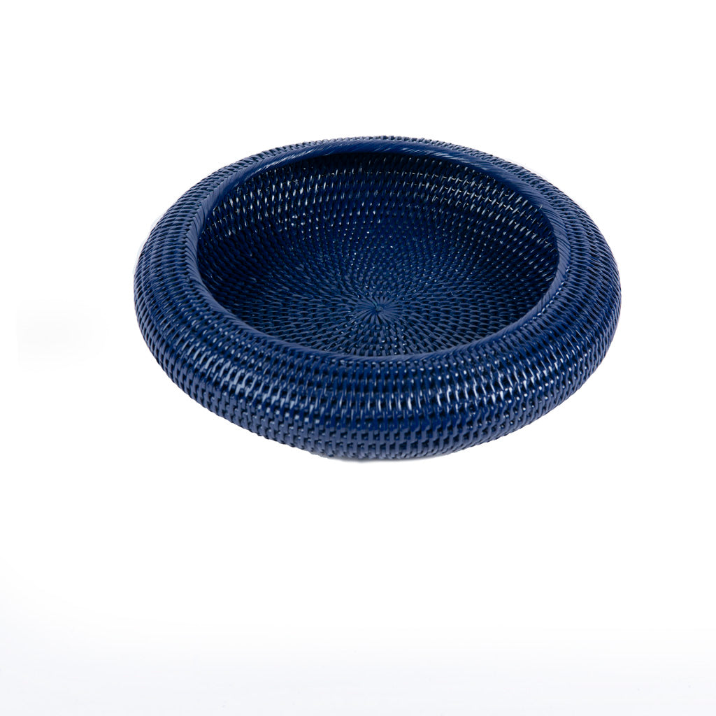 Rattan Lacivert Çukur Mevyelik