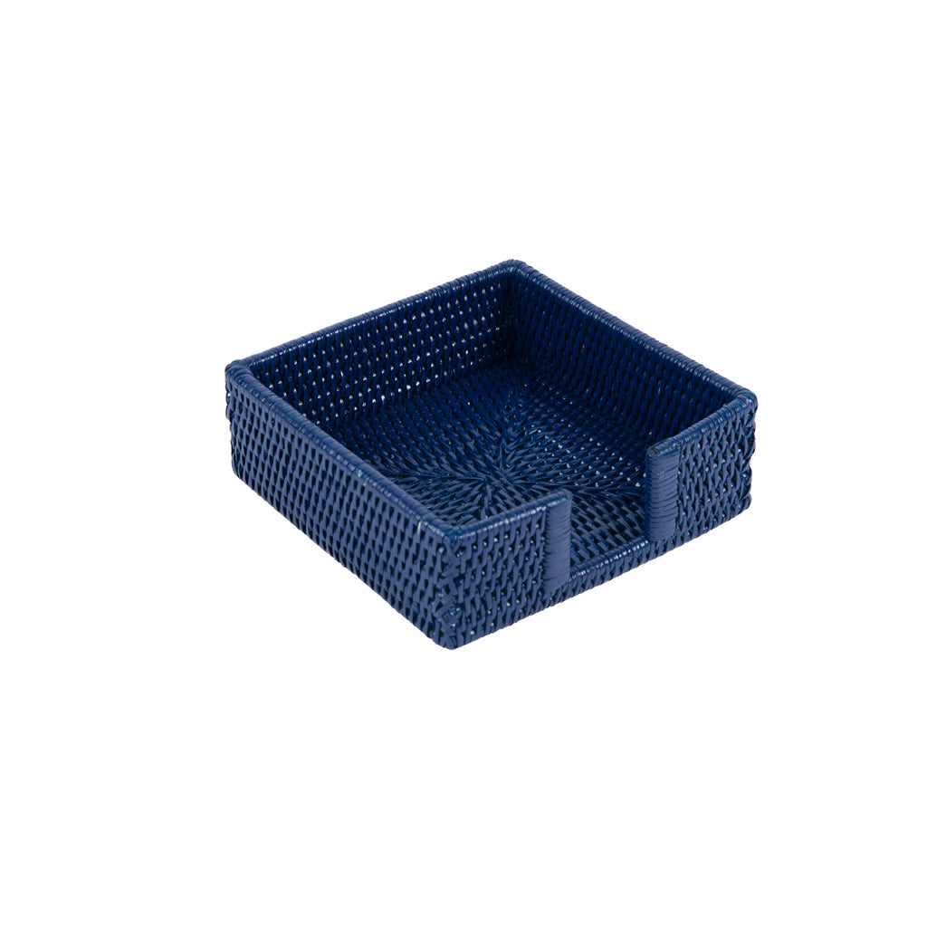 Rattan Lacivert Kağıt Peçetelik