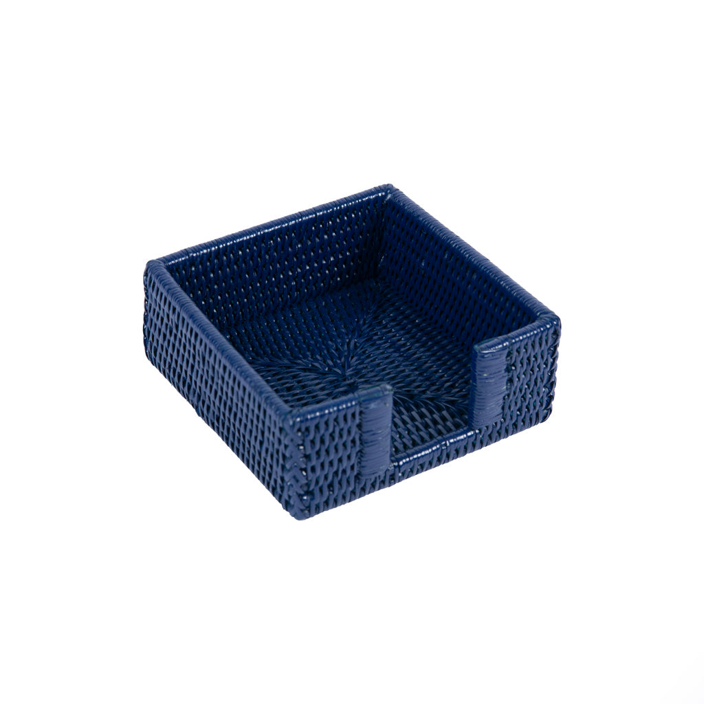 Rattan Lacivert Peçetelik