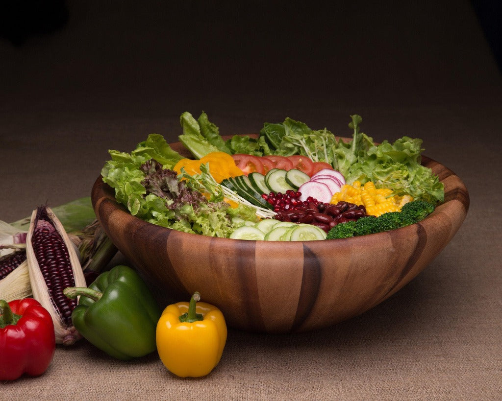 Luxuria-Arthur Court-Ahşap Salata Kasesi