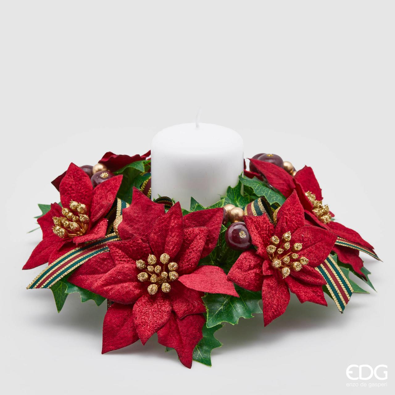 Atatürk Çiçekli Dekoratif Mum Süsü