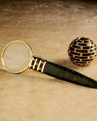 African Jade Mektup Açacağı Büyüteç