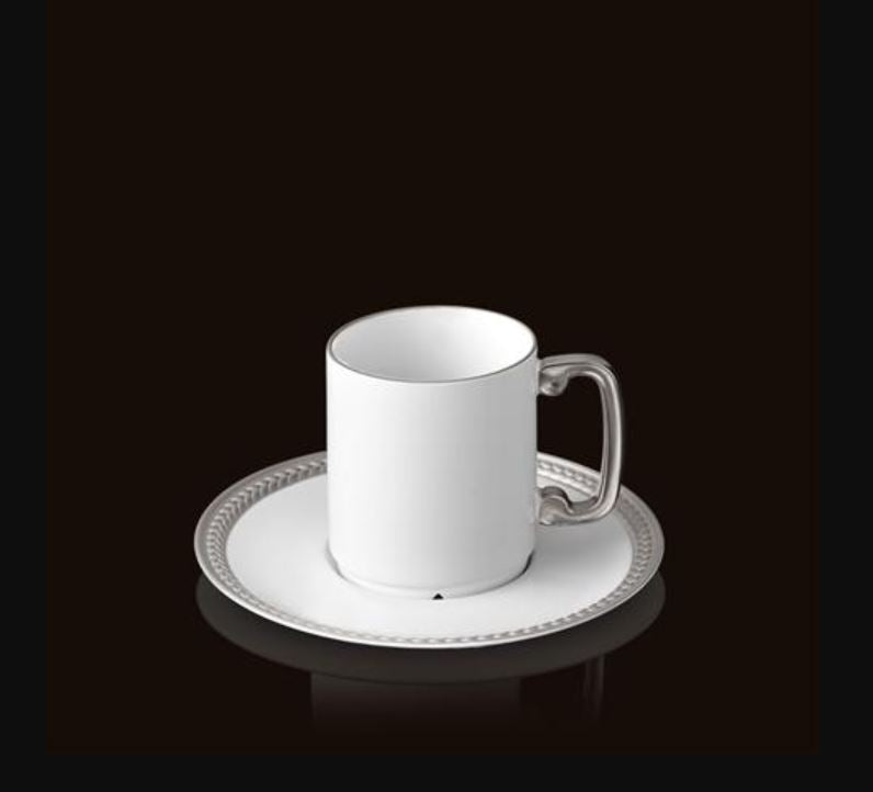 Espresso Porselen Fincanı ve Tabağı