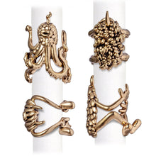 Görseli Galeri görüntüleyiciye yükleyin, Luxuria-L&#39;Objet-Haas Monster Ball 4&#39;Lü Peçete Halkası

