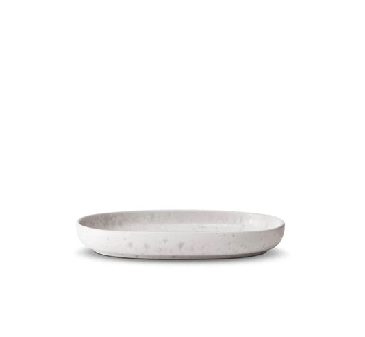 Terra Taş Rengi Porselen Oval Servis 41 cm
