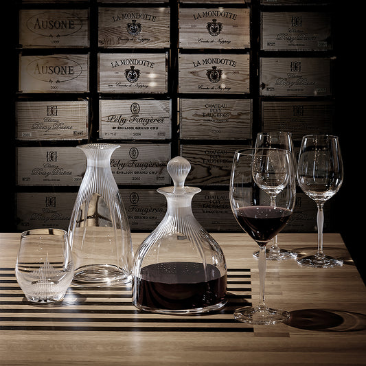 Bordeaux Ayaklı Su Bardağı