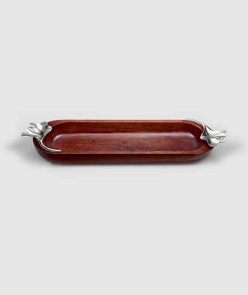 Ginko Ahşap Oval Servis